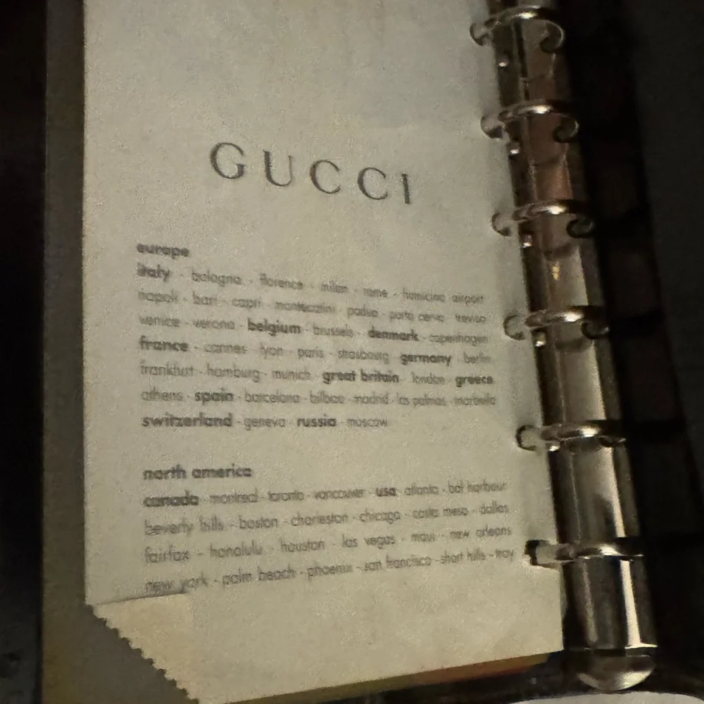 Gucci notebook with original notebook paper & ruler - Picture 9 of 12